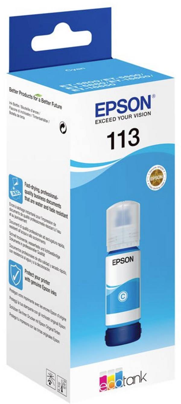 Epson C 13 T 06B240 113 náhradní náplň originál Epson azurová 1 ks