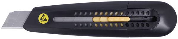 <br>  ESD řezačka/Nůž Allround s rukojetí schopnou odvádět elektrostatický náboj<br>  BERNSTEIN Tools for Electronics<br>  5-519<br>  1 ks<br>
