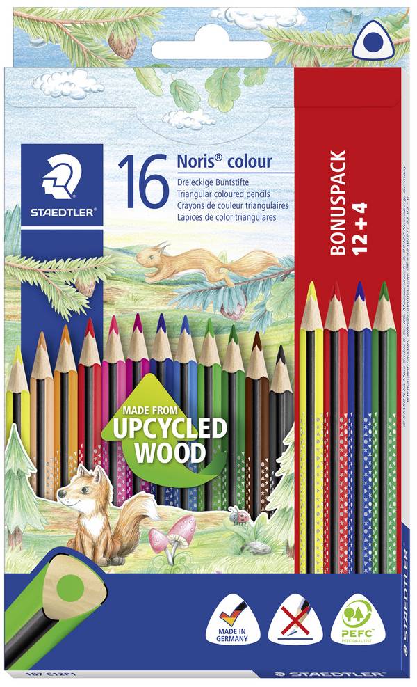 Staedtler barevná tužka Noris trojhranná  187 C12P1  1 sada