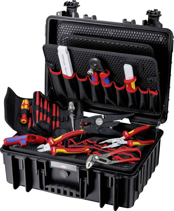 Knipex 00 21 35 kufřík s nářadím, 25dílná, (d x š x v) 437 x 307 x 172 mm