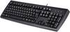Perixx PERIBOARD-107 P DE B PS2 klávesnice německá, QWERTZ černá konektor PS2