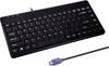 Perixx PERIBOARD-409 P DE PS2 klávesnice německá, QWERTZ černá konektor PS2