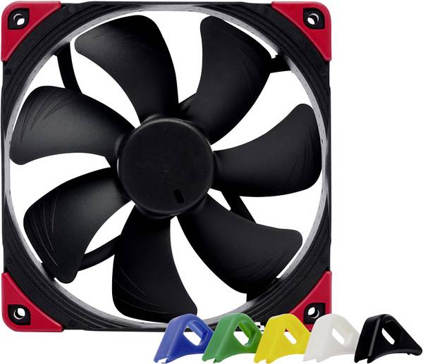 Noctua NF-A14 PWM chromax.black.swap PC větrák s krytem vícebarevná (š x v x h) 140 x 140 x 25 mm