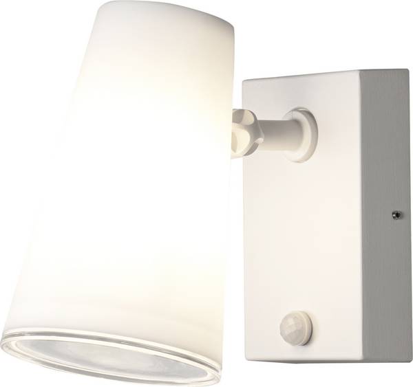 Konstsmide Fano 7873-250 venkovní nástěnné osvětlení s PIR detektorem  LED E27 25 W bílá