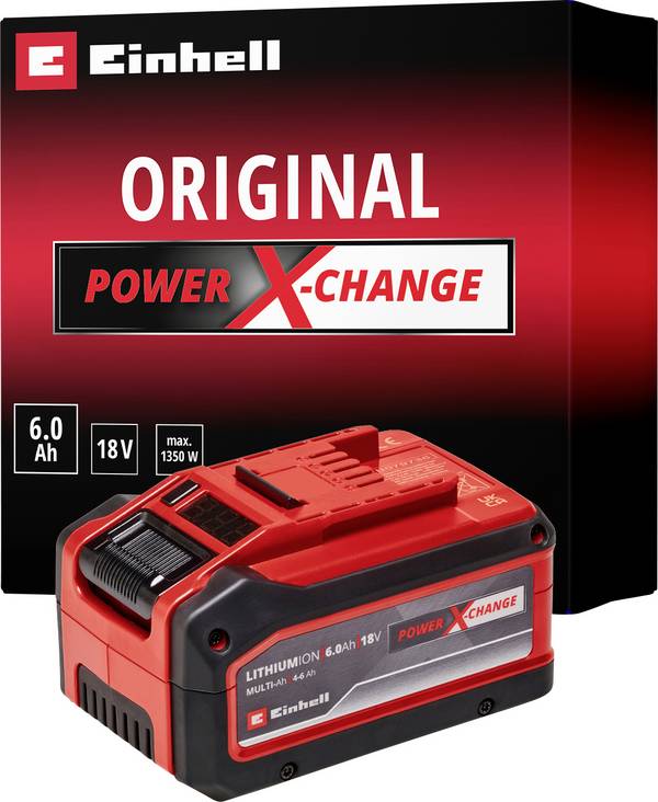 Einhell 4511502 PXC Plus 18V 4-6 Ah Multi-Ah Power X-Change náhradní akumulátor pro elektrické nářadí  18 V 4 Ah, 6 Ah Li-Ion