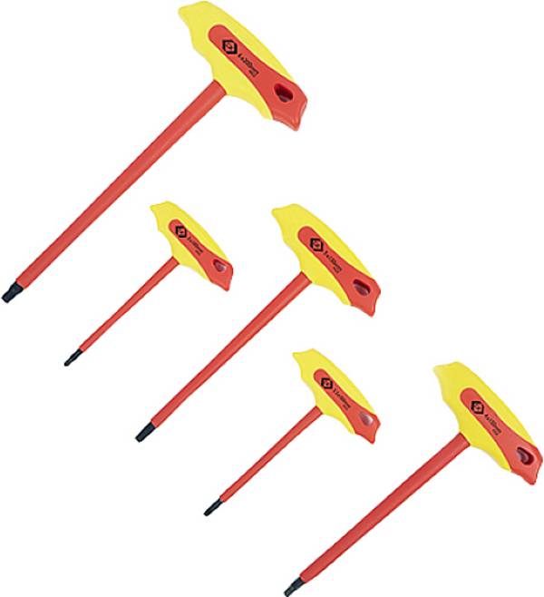 C.K T4422 SET VDE sada inbusových klíčů Velikost klíče: 3 mm, 3.5 mm, 4 mm, 5 mm, 6 mm