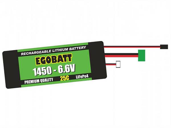 Pichler Modellbau C8334 akupack LiFe (modelářství), 6.6 V, 1450 mAh, články 2, 25 C, blok, XH