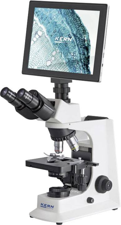 Kern OBL 135T241 mikroskop s procházejícím světlem trinokulární 1000 x procházející světlo