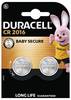 Duracell knoflíkový článek CR 2016 3 V 2 ks 90 mAh lithiová Elektro 2016