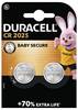Duracell knoflíkový článek CR 2025 3 V 2 ks 165 mAh lithiová Elektro 2025