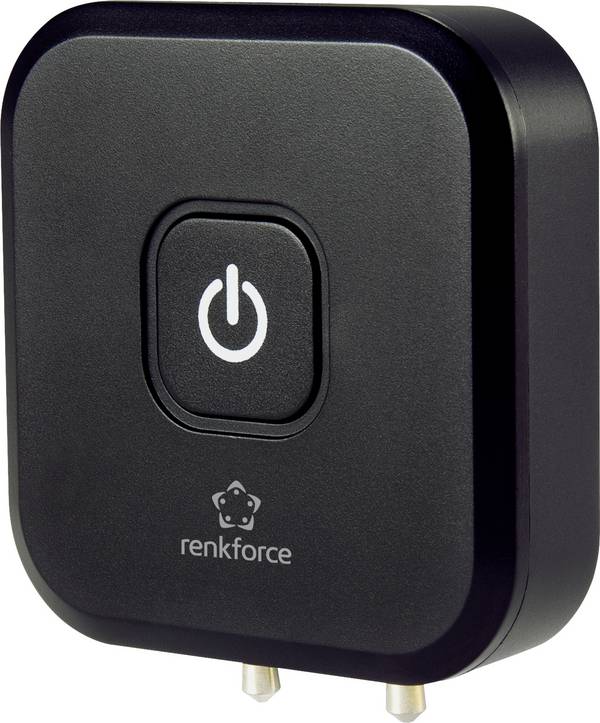 Renkforce RF-BTT-350 Bluetooth audio vysílač  Bluetooth verze: 4.2 10 m integrovaný akumulátor