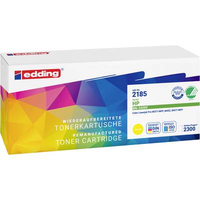 Edding Toner náhradní HP 410A (CF412A) kompatibilní žlutá EDD-2185 18-2185-0