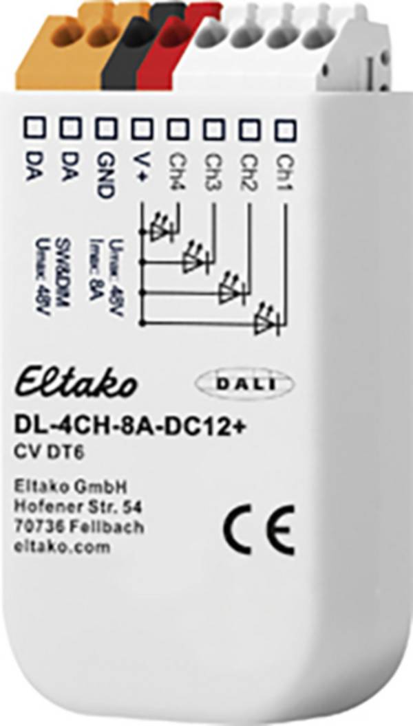 Eltako 33000019 LED stmívač Vhodné pro svítidlo: LED žárovka šedá