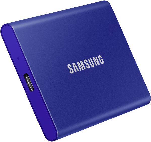 Samsung Portable T7 1 TB externí SSD disk USB 3.2 (Gen 2)  modrá PC/Mac MU-PC1T0H/WW