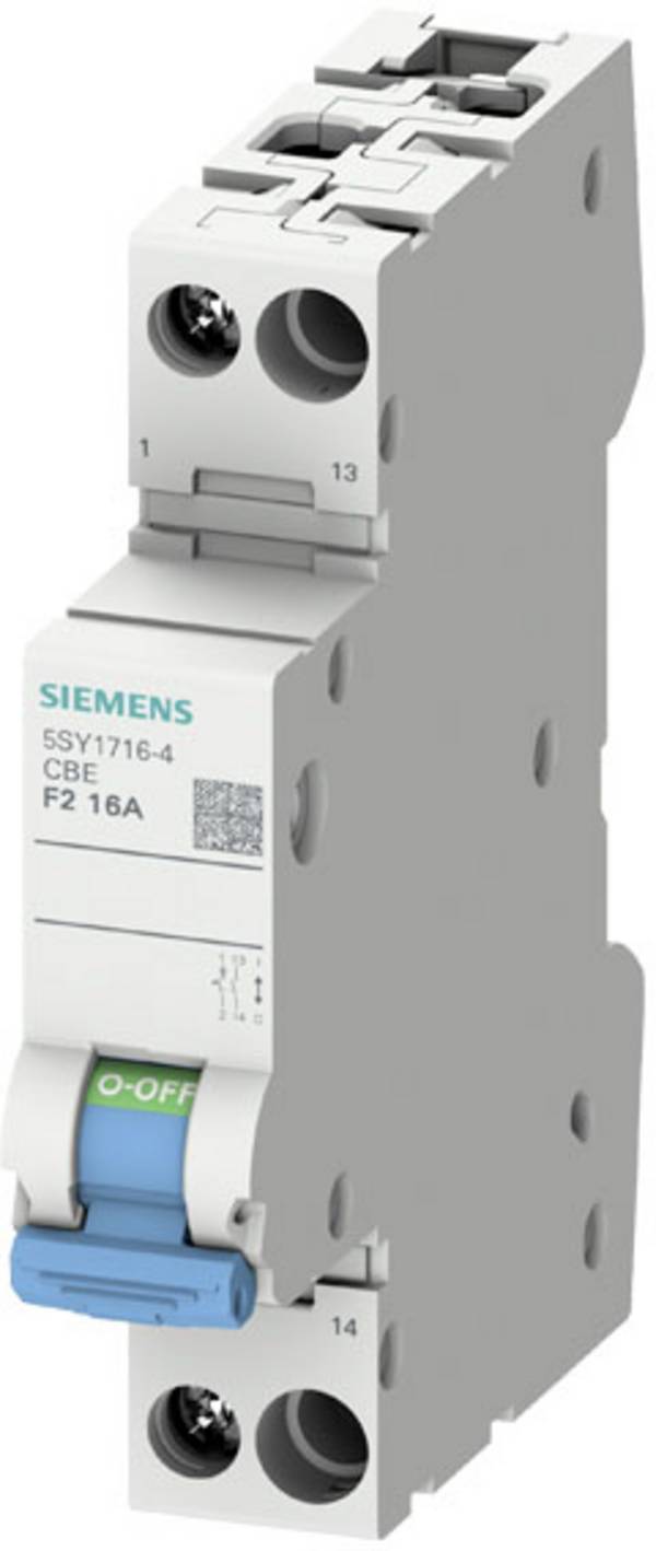 Siemens 5SY17054 5SY1705-4 jistič lze zaplombovat 72 V/DC 0.5 A 1 ks