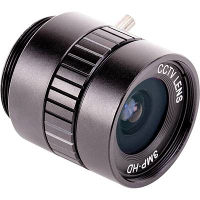 Černá čočka CCTV objektivu s nápisem '3MP HD', vhodná pro bezpečnostní a monitorovací aplikace.