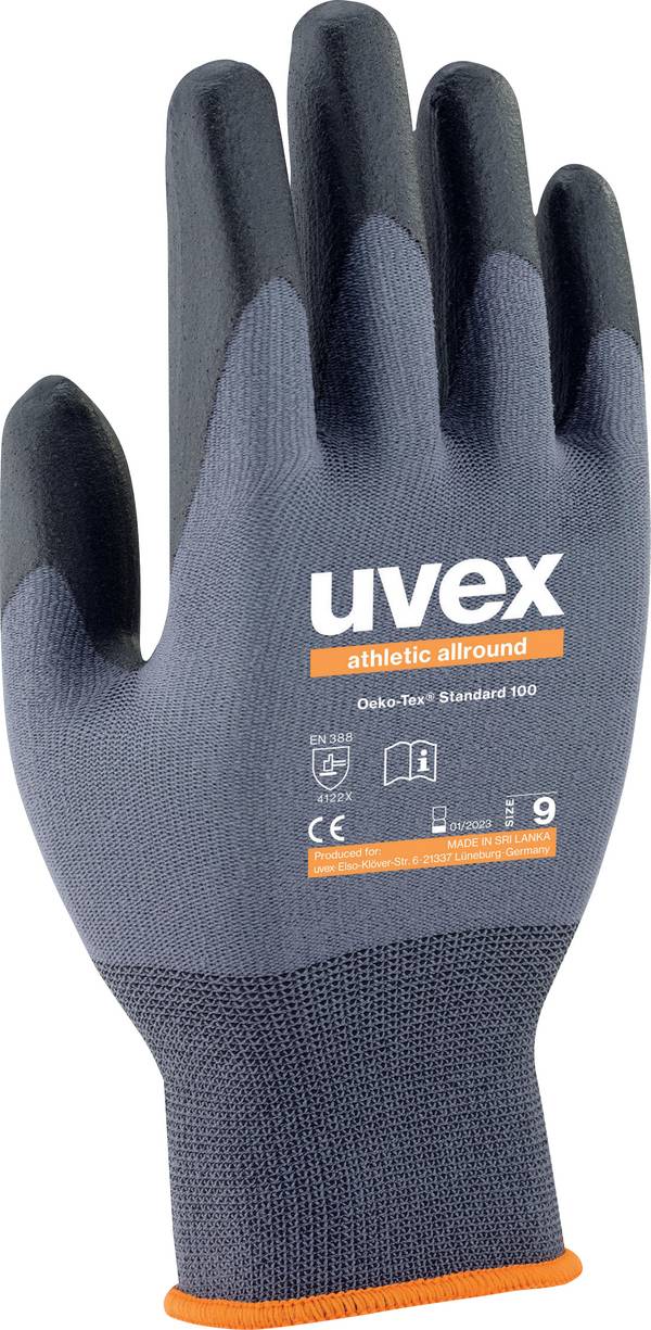 uvex 6002811 6038  montážní rukavice Velikost rukavic: 11 EN 388:2016    1 pár