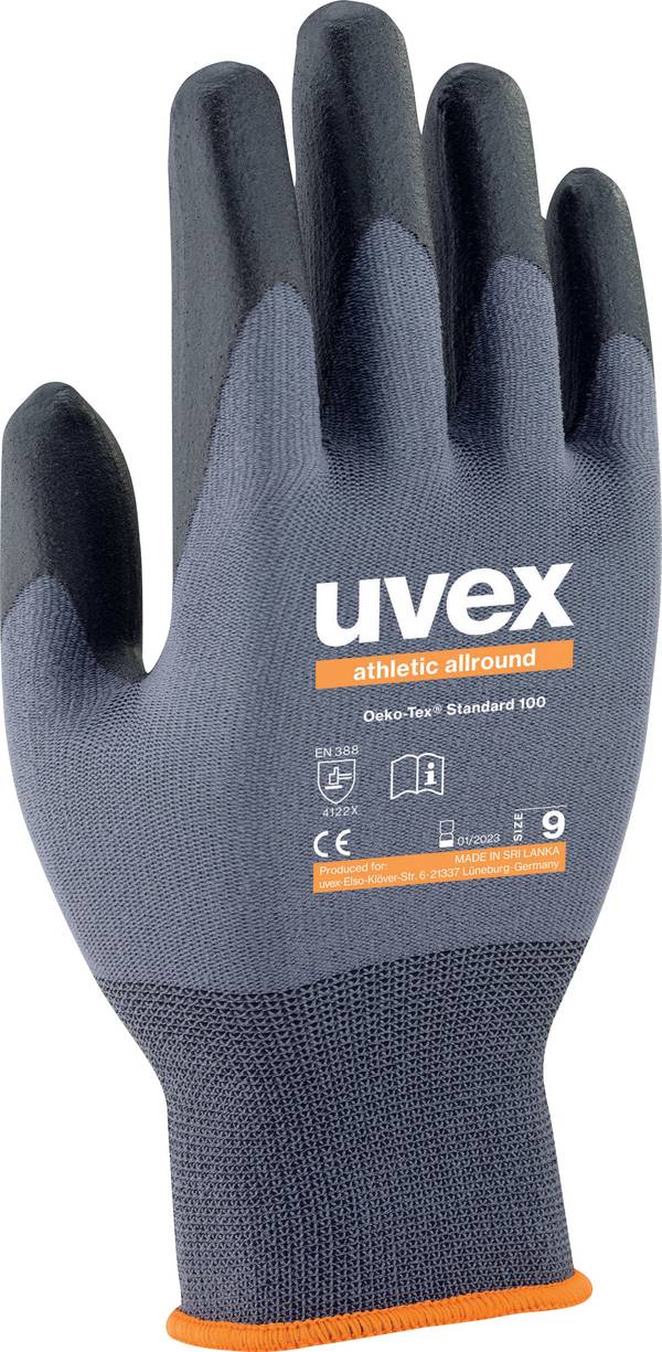 uvex 6002808 6038  montážní rukavice Velikost rukavic: 8 EN 388:2016    1 pár
