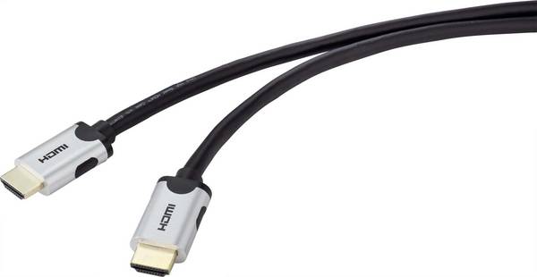 SpeaKa Professional HDMI kabel Zástrčka HDMI-A, Zástrčka HDMI-A 2.00 m černá SP-9063172 8K UHD HDMI kabel