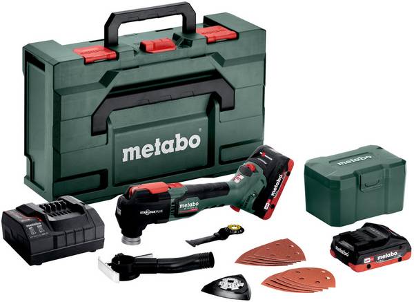 Metabo MT 18 LTX BL QSL akumulátorový multifunkční nástroj vč. 2x aku, kufřík, 18 V, 4.0 mAh, 613088800