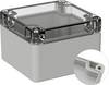TRU COMPONENTS TC-9065448 Venkovní kryt 82 x 80 x 55 polykarbonát šedobílá (RAL 7035) 1 ks