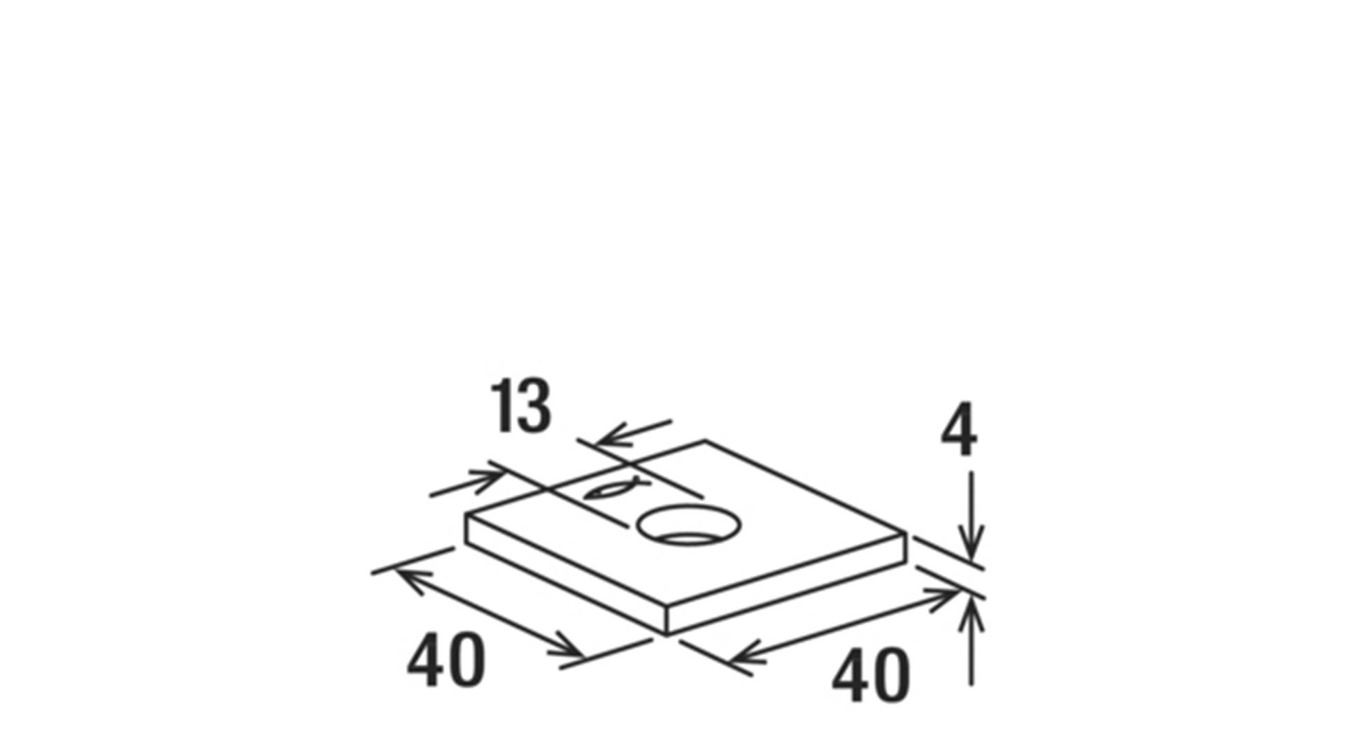 Fischer FFF 1 gvz spojovací deska ocel 547500 25 ks-2