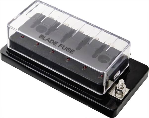 TRU COMPONENTS TC-9070400, TC-9070400 pojistkový držák, 32 V/DC, 30 A, 1 ks