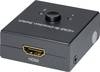 Maxtrack CS 32 L HDMI přepínač lze použít oboustranně 3840 x 2160 Pixel černá