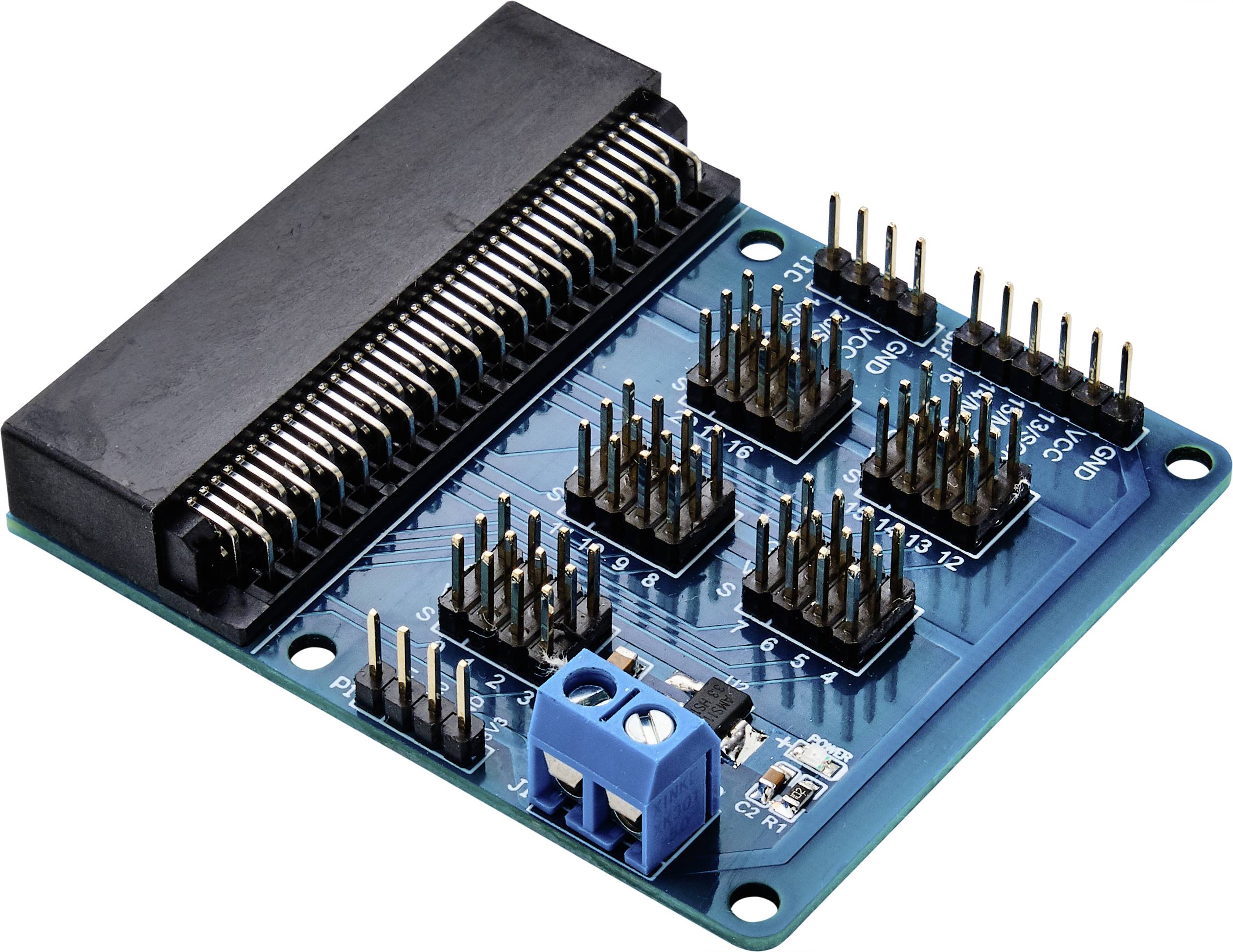 TRU COMPONENTS TC-9072536 rozšiřující modul 1 ks Vhodné pro (vývojové sady): BBC micro:bit