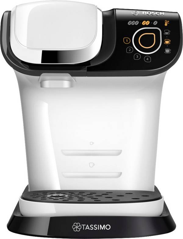 Bosch Haushalt TASSIMO MY WAY 2 TAS6504 kapslový kávovar, bílá, černá