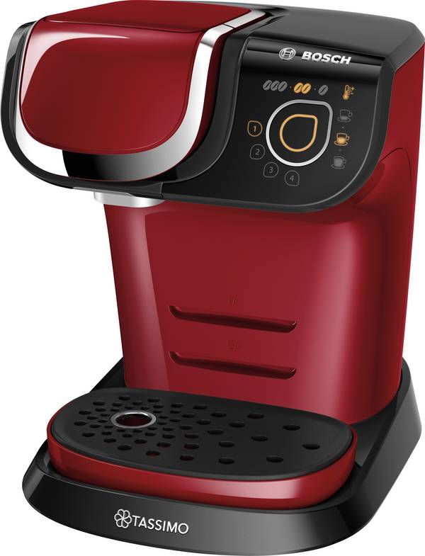 Bosch Haushalt TASSIMO MY WAY 2 TAS6503 kapslový kávovar, červená, černá