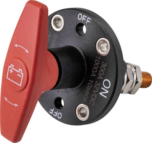 TRU COMPONENTS TC-9075596 bateriový spínač do auta, 1x vyp/zap, 32 V/DC, 300 A