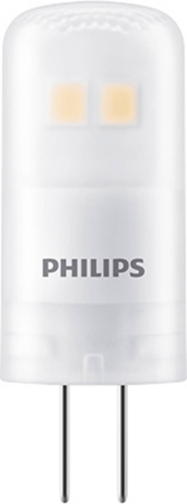 Philips LED 76755600 LED Energetická třída (EEK2021) F (A - G) G4 pinová objímka 1 W = 10 W teplá bílá (Ø x v) 1.3 cm x 35 mm  1 ks