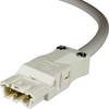 Adels-Contact 14815320 síťový připojovací kabel kabel s otevřenými konci - síťová zástrčka Počet kontaktů: 2 + PE bílá 2.00 m 50 ks