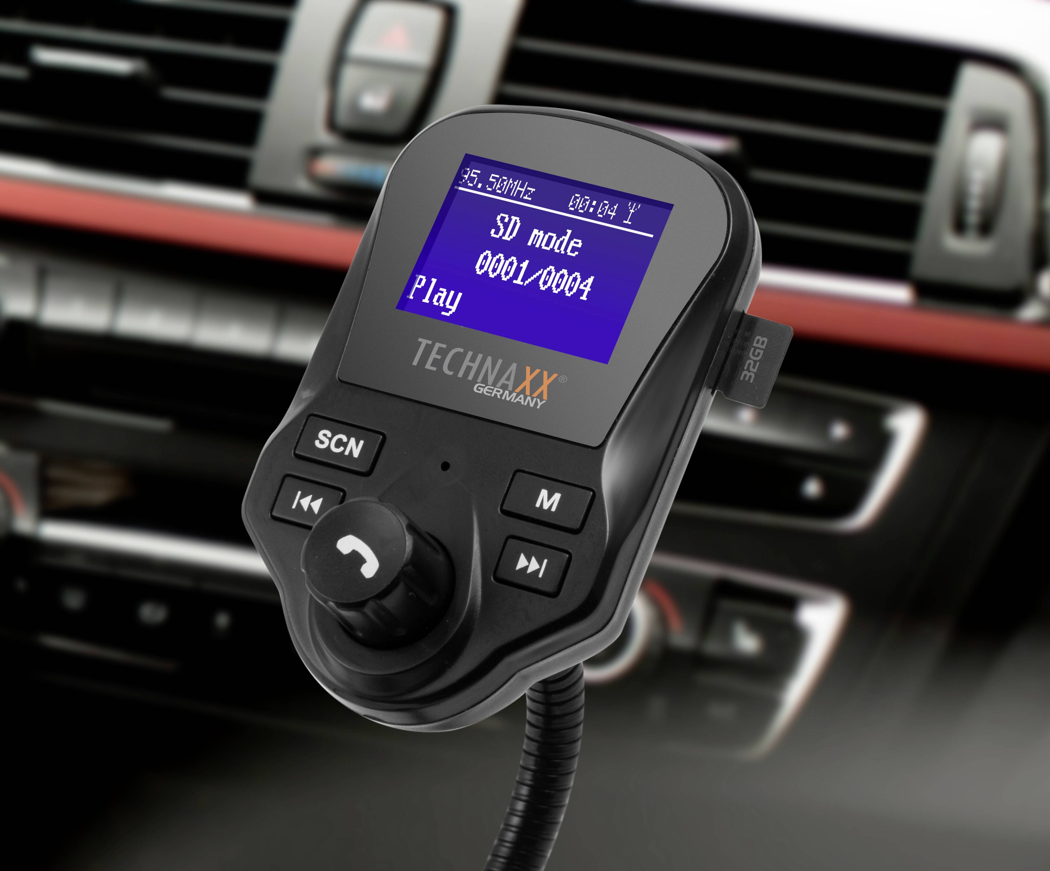 Technaxx FMT1500 DAB+ rádio adaptér do auta-1