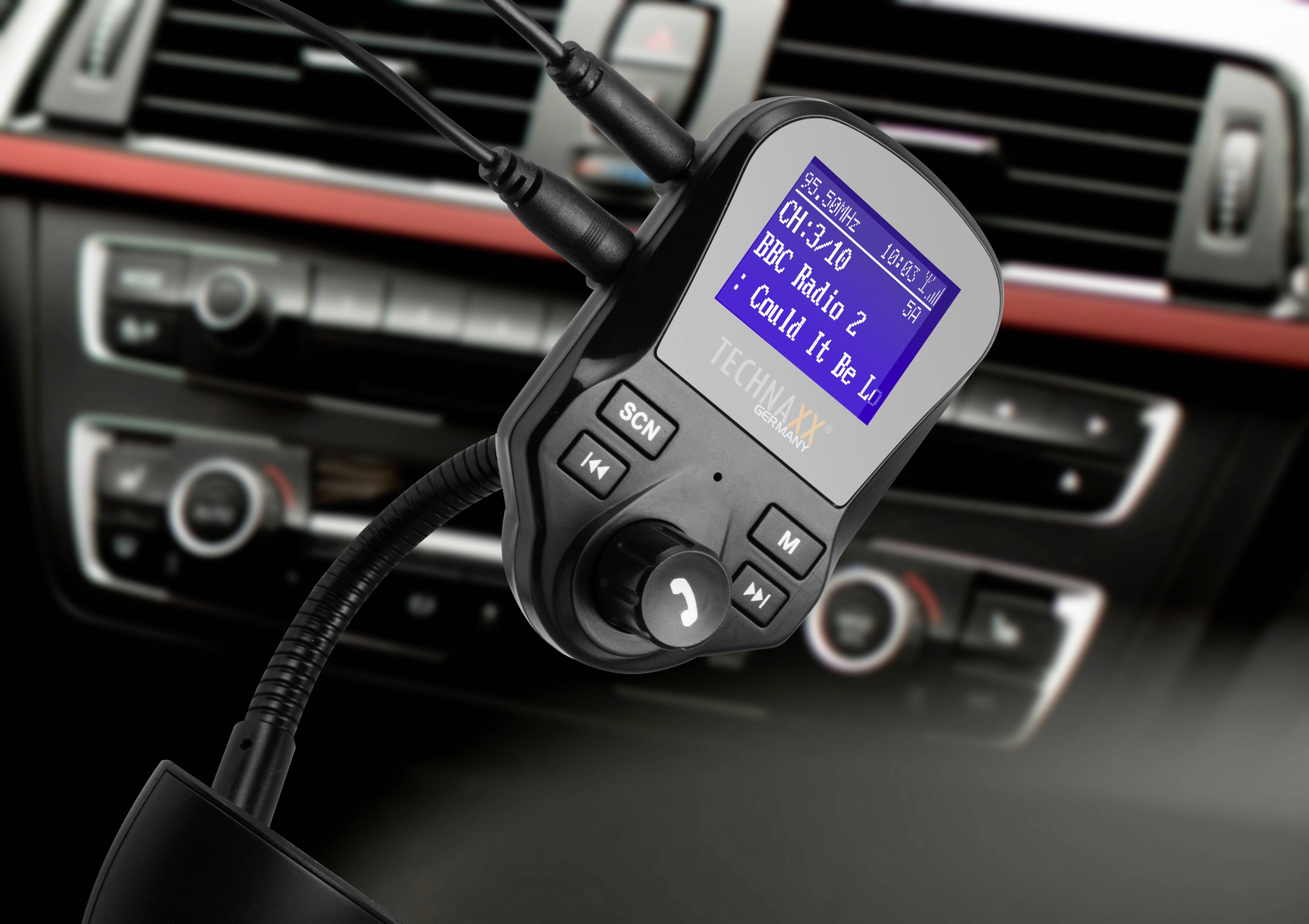 Technaxx FMT1500 DAB+ rádio adaptér do auta-3