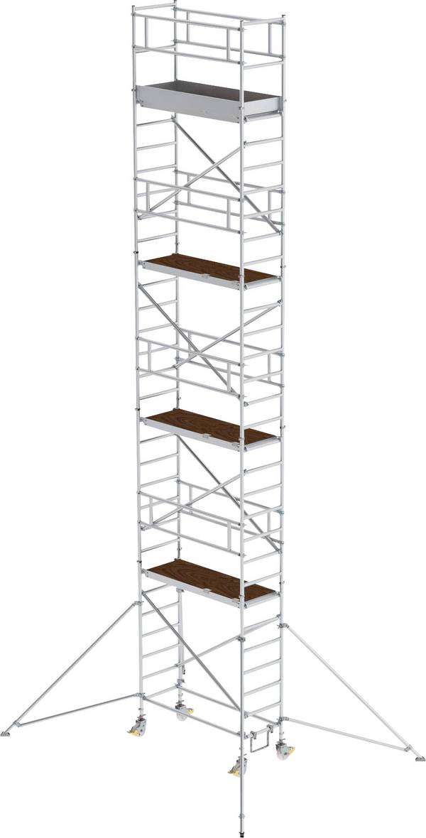 MUNK Günzburger Steigtechnik 154846   lešení na kolečkách Montáž bez nářadí max.prac. výška: 10.4 m