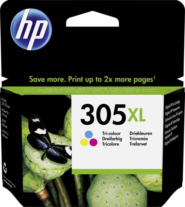 HP Ink 305XL originál  barva 3YM63AE