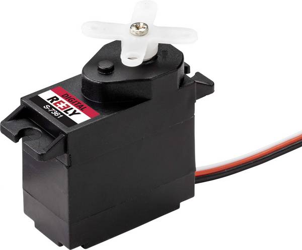 Reely micro servo  digitální servo Materiál převodovky: plast Zásuvný systém: JR