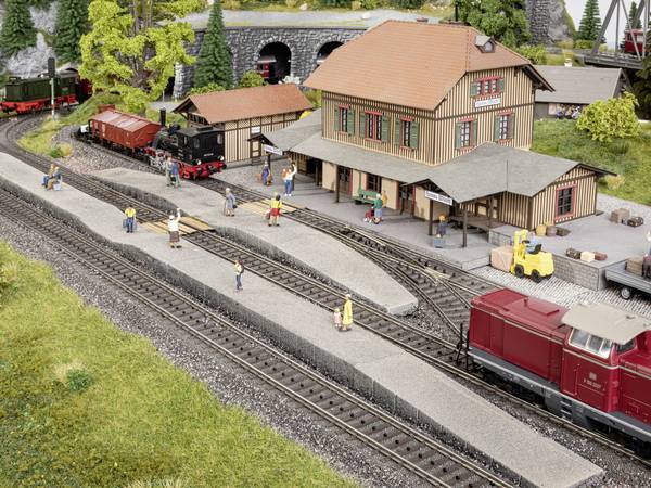 NOCH 0066020 H0 Nástupiště PRO MÄRKLIN® C-kolej®