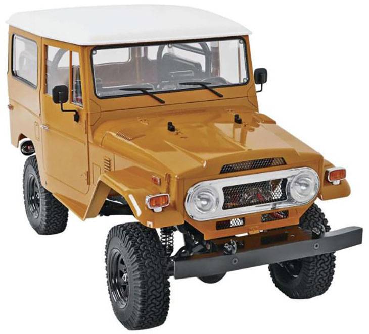 RC4WD Scale Crawler Gelände II Cruiser ARTR komutátorový 1:10 RC model auta elektrický Scale Crawler 4WD (4x4) ARR 2,4 GHz