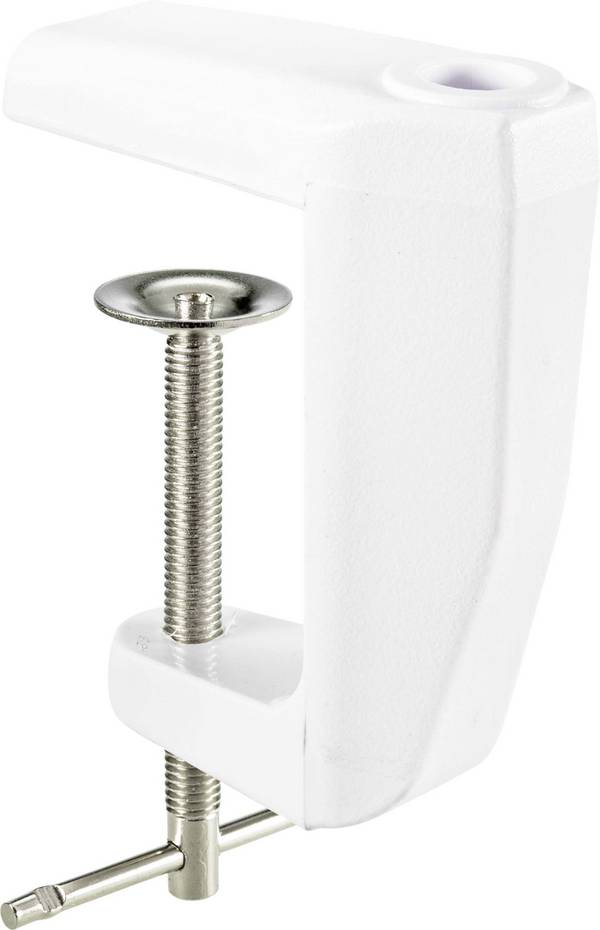 TOOLCRAFT TO-6839889 Stolní upínací svorka pro zvětšovací světlo, kolík 12,4 mm   Třída energetické účinnosti 2021 n.rel.