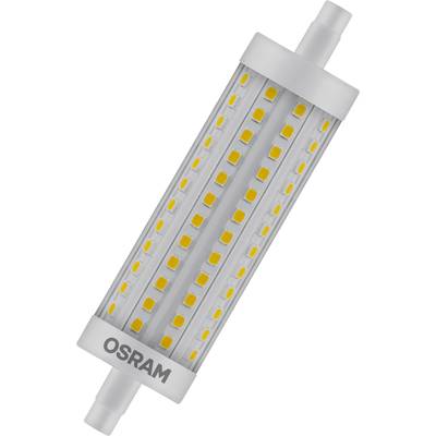 OSRAM 4058075432659 LED Energetická třída (EEK2021) E (A - G) R7s válcový tvar 13 W = 100 W teplá bílá (Ø x d) 29 mm x 1