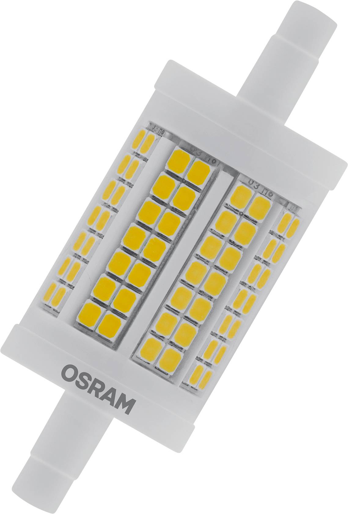 OSRAM HOMELIGHTING 4058075432536 LED Energetická třída (EEK2021) E (A - G) R7s válcový tvar 12 W = 100 W teplá bílá (Ø x