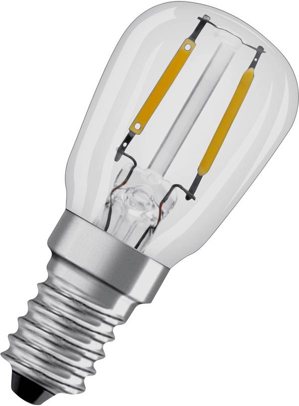 OSRAM HOMELIGHTING 4058075432840 LED Energetická třída (EEK2021) G (A - G) E14 speciální tvar 2.2 W = 12 W teplá bílá (Ø x v) 26 mm x 63 mm  1 ks