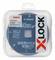 Obal brusného kotouče Bosch X-Lock, průměr 125 mm. Vhodný pro systémy M14/Ø 22,23 mm, vyrobeno ve Švýcarsku.