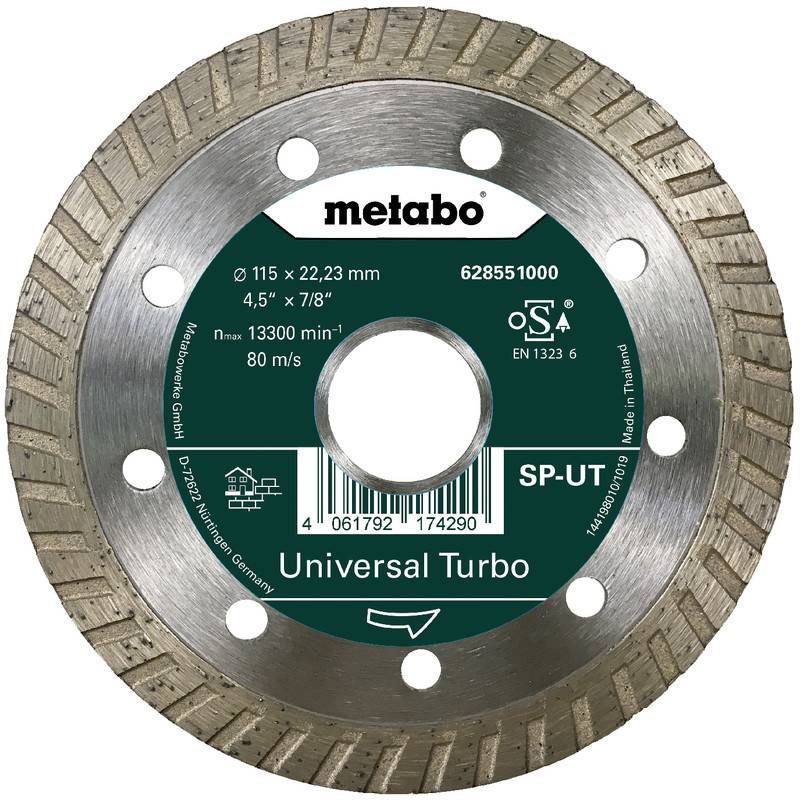 Metabo 628551000 diamantový řezný kotouč Průměr 115 mm Ø otvoru 22.23 mm beton 1 ks