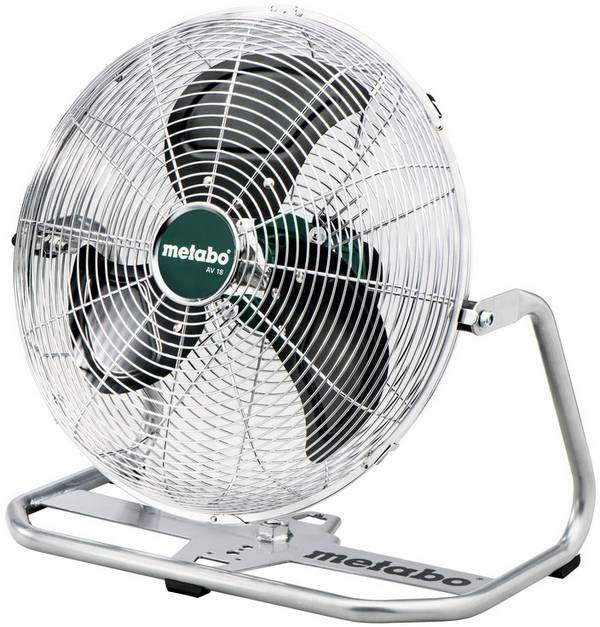 Metabo AV 18 podlahový ventilátor    stříbrná