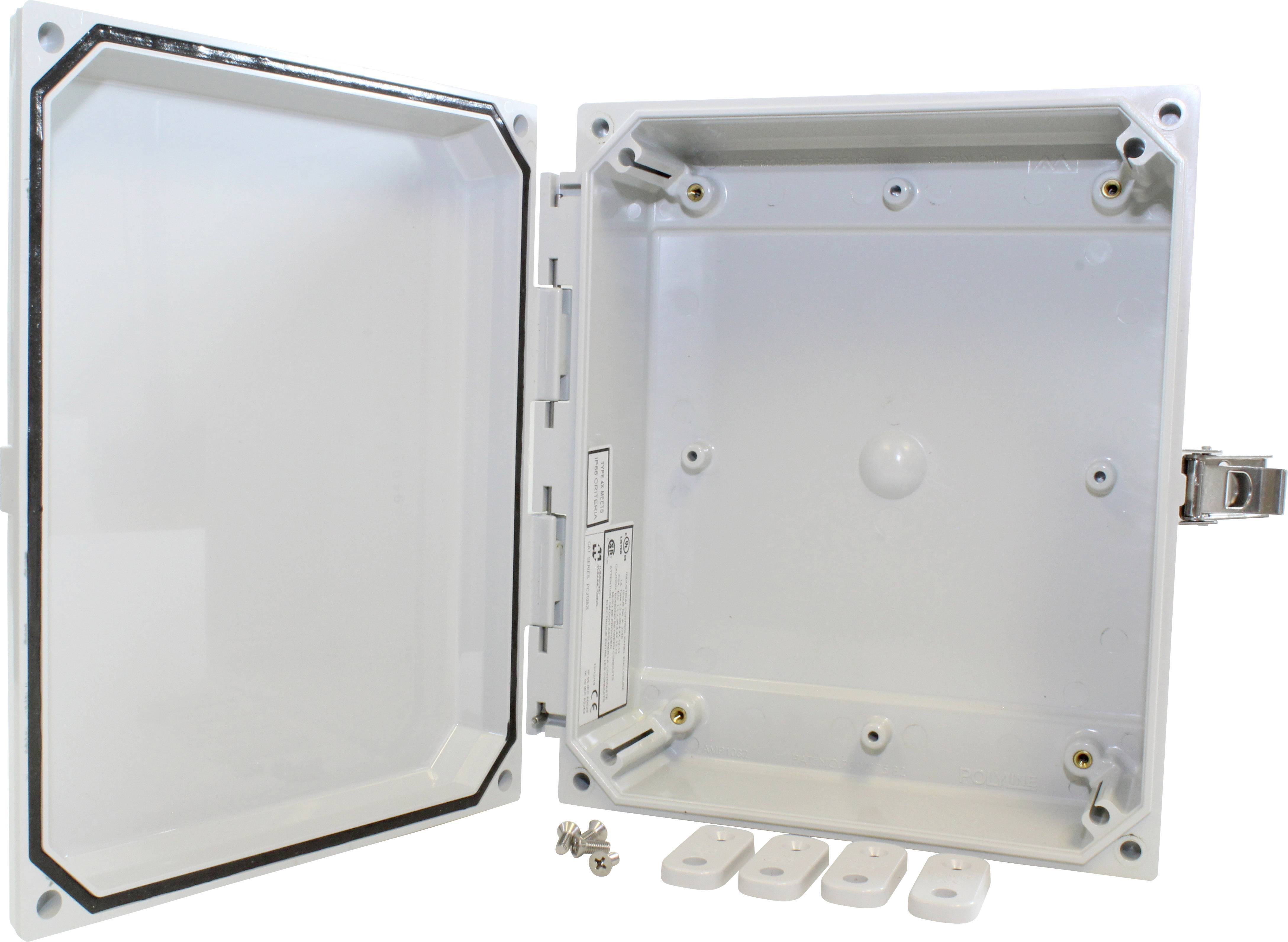 Hammond Electronics, PCJ1082L skřínka na stěnu, IP66, 252 mm x 207 mm x 69 mm x 69 mm, 1 ks
