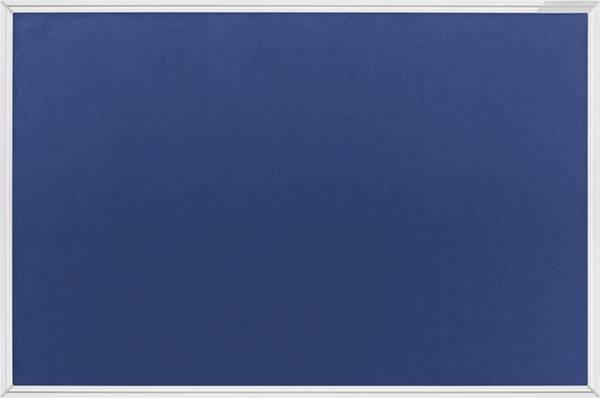 magnetoplan 1460003 nástěnka s připínáčky královská modrá , šedá plst 600 mm x 450 mm